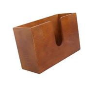 Ioensy Couvercle de Boîte à Mouchoirs, Distributeur de Serviettes En Papier En Bois, Décoration de Maison, Distributeur de Serviettes à Main, Salle de Bains, Brun