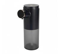 Ioensy Distributeur de Savon Automatique Distributeur Mousse Capteur Hygiénique Affiche Température et Recharge Pratique Contrôle Du Volume Grand Bac Mural, Black