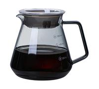 Ioensy Ensemble Cafetière Moderne En Verre avec Carafe Isotherme, 500 ml