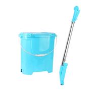 Ioensy Épandeur D'engrais avec Godet Dorsal - Outil Professionnel Polyvalent et Facile à Utiliser - Capacité de 25 L pour l'agriculture et La Culture, Bleu Clair