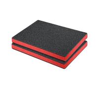 Ioensy Inserts En Mousse pour Boîtes à Outils, Coussinets En Mousse, Inserts En Mousse Antichoc pour étuis, pour Le Rangement D'articles, 60x60x2.5cm