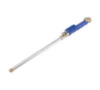 Ioensy Nettoyeur Haute Pression d'Arrosage Voiture Outil de Nettoyage Buse Multi-Mode Tube en Aluminium Commande Laiton Jet Ciblé et Rinçage Grand Angle, Blue