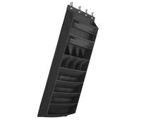 Ioensy Organisateur de Chaussures Suspendu Porte Chaussures Rack de Rangement Oxford avec Compartiments Fonction Accrocher Convient Chambre Dortoir Bureau, Noir