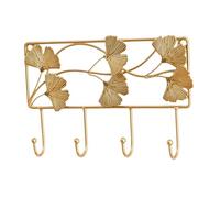 Ioensy Patère Murale Décorative, Porte-manteau Robuste et Décoratif pour Chambre, Jardin, Maison, Bureau, Intérieur et Extérieur, Carré 4 crochets