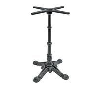 Ioensy Piètement Table en Fonte à Colonne Centrale Élégant Base Table Quatre Pieds Griffus Inspiration Vintage pr Café, S
