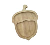 Ioensy Plateau à Apéritifs En Bois, Bol à Bonbons, Bol à Noix, Récipient pour Biscuits, Gâteaux, Cerises, Etc., Idéal pour Les Fêtes, pomme de pin