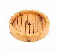 Ioensy Plateau Présentation à Sushi Structure à Fentes Égouttoir Intégré pour Séparer les Glace Fondue pour Restauration Buffs, Rond S 27x5.5