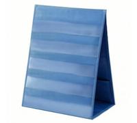 Ioensy Pochette Murale à Poches Multicouches Porte-Documents Organisateur de Fiches Support de Table Double Face en Tissu Oxford et Film PVC Adaptée aux Salles de Classe Étude à Domicile Bureaux