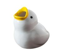 Ioensy Porte-brosse à Dents Canard En Céramique, Décoration Animale pour La Maison et L'hôtel, Blanc Regard vers le haut