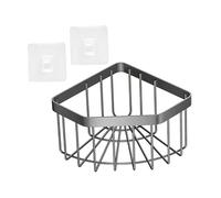 Ioensy Porte-éponge D'angle pour évier, Panier Suspendu, égouttoir de Cuisine En Acier Inoxydable, Accessoire de Rangement Multifonctionnel pour La, Gris