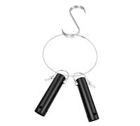 Ioensy Porte-Outils et Organisateur pour Piscine, Anneau Porte-clés et Crochet en Forme de S pour équipements de Piscine, 2 Pièces