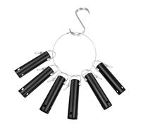Ioensy Porte-Outils et Organisateur pour Piscine, Anneau Porte-clés et Crochet en Forme de S pour équipements de Piscine, 6 Pièces