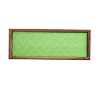 Ioensy Présentoir de Plateau de Service de Coiffeuse Vintage, Vert 32.7x12.3cm