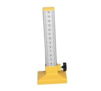 Ioensy Règle D'élévation Horizontale, Outil de Mesure Réglable, Outil de Nivellement Portable Professionnel pour Le Travail Du Bois, Jaune