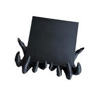 Ioensy Support de Livre En Forme de Main de Diable, Porte-livre de Cuisine Portable et Léger, Décoration D'horreur pour Halloween, Repose-livre pour