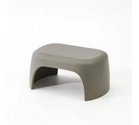 Ioensy Tabouret Enfant Tabouret Plastique Tabouret Bas Tabouret Ménager Épaissi Antidérapant Format Gain de Place Empilable, Gris, Style to 3