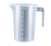 Ioensy Tasse à Mesurer avec Poignée, éprouvette Graduée, Ustensiles de Cuisine Portables, Balance Alimentaire, Tasse pour, Thé, Lait, Bière à La, 3500ml