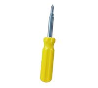 Ioensy Tournevis Multifonction Phillips avec Embout Plat et Porte-embout, Poignée Ergonomique Antidérapante, Acier, Idéal pour Les Réparations, Jaune