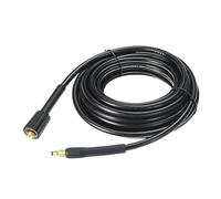 Ioensy Tuyau de Nettoyage Tuyau Haute Pression Flexible Rallonge de Nettoyeur Remplacement en PVC Renforcé pour Équipements C Modèle 130 pour Lavage de Voiture Nettoyage Extérieur Garage Atelier, 15m