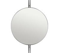 GUBI Miroir mural IOI Ø80 cm Noir