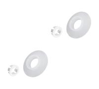 IOIUSKKU Joints et clips pour soupape de chasse d'eau double à installation, Pour assurant une réparation durable et sans problème. Joint et clip à double membrane SV01967
