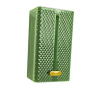 IOIUSKKU Porte-mouchoirs mural innovant pour salle de bain, rangement efficace et élégant pour tout espace moderne. Boîte distributrice de mouchoirs pour cuisine, Vert, 21.5 x 12.5 x 10.2 cm