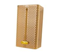 IOIUSKKU Porte-mouchoirs mural innovant pour salle de bain, rangement efficace et élégant pour tout espace moderne. Boîte distributrice de mouchoirs pour cuisine, Jaune, 21.5 x 12.5 x 10.2 cm