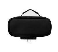 IOIUSKKU Trousse de sécurité verrouillable avec Tissu de Grande capacité, Serrure à Mot de Passe, Trousse à de Grande capacité, Petite boîte verrouillable, Un