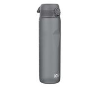 ION8 1 Litre Gourde, étanche, Gris | Couvercle À Clapet, Poignée, Hydratation Rapide, Lave-Vaisselle, Prise Profilée, Voyage, Sport Et Activités, Recyclon, 32 oz