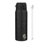ION8 Bouteille d'eau thermique (750 ml) anti-fuite et sans BPA, couvercle à triple verrouillage pour éviter les déversements, fabriquée en acier inoxydable isolé sous vide, lions britanniques et