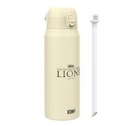 ION8 Bouteille d'eau thermique (750 ml) anti-fuite et sans BPA, couvercle à triple verrouillage pour éviter les déversements, fabriquée en acier inoxydable ThemoShield isolé sous vide avec blason du