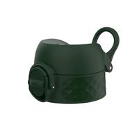 Ion8 Couvercle Anti-fuite OneTouch 2.0 | Pour Gourdes 320ml, 350ml, 400ml, 500ml, 600ml | Remplacement, Petit, Plastique, Vert Foncé