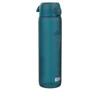 Ion8 Gourde 1 Litre avec Marqueur Heure pour Boire, Anti-Fuite, Facile à Ouvrir, Verrouillage Sécurisé, Lavable en Lave-vaisselle, Sans BPA, Idéale pour la Gym, la Santé et le Fitness, Aqua
