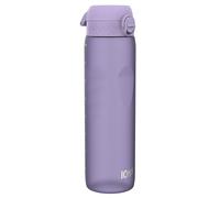ION8 Gourde 1l, 1000ml, Anti-Fuite, Facile à Ouvrir, Verrouillage Sécurisé, Poignée de Transport, Lavable en Lave-vaisselle, Sans BPA, Idéale pour le Sport et la Salle de Sport, Violet Clair