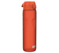 ION8 Gourde 1l, 1000ml, Anti-Fuite, Facile à Ouvrir, Verrouillage Sécurisé, Poignée de Transport, Lavable en Lave-vaisselle, Sans BPA, Idéale pour le Sport et la Salle de Sport, Orange Chaleureux