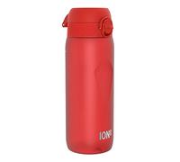 Ion8 Gourde, 750 ml, Anti-Fuite, Sports, Facile à Ouvrir, Verrouillage Sécurisé, Lavable en Lave-vaisselle, Poignée de Transport, Couvercle Rabattable, Sans BPA, Poignée Profilée, Rouge