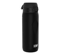 Ion8 Gourde, 750 ml, Anti-Fuite, Sports, Facile à Ouvrir, Verrouillage Sécurisé, Lavable en Lave-vaisselle, Poignée de Transport, Couvercle Rabattable, Sans BPA, Poignée Profilée, Noir