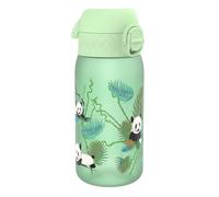 Ion8 Gourde Enfant, 350 ml, Anti-Fuite, Facile à Ouvrir, Verrouillage Sécurisé, Lavable en Lave-Vaisselle, Sans BPA, Poignée de Transport, Facile à Nettoyer, Carbone Neutre, Pandas