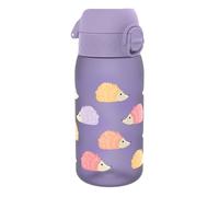 Ion8 Gourde Enfant, 350 ml, Anti-Fuite, Facile à Ouvrir, Verrouillage Sécurisé, Lavable en Lave-Vaisselle, Sans BPA, Poignée de Transport, Facile à Nettoyer, Carbone Neutre, Hérissons