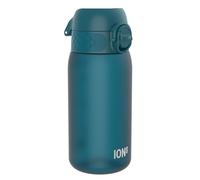 Ion8 Gourde Enfant, 350ml, Anti-Fuite, Facile à Ouvrir, Verrouillage Sécurisé, Lavable en Lave-Vaisselle, Sans BPA, Poignée de Transport, Facile à Nettoyer, Carbone Neutre, Bleu Sarcelle Foncé