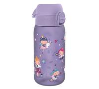 Ion8 Gourde Enfant, 350ml, Anti-Fuite, Facile à Ouvrir, Verrouillage Sécurisé, Lavable en Lave-Vaisselle, Sans BPA, Poignée de Transport, Facile à Nettoyer, Carbone Neutre, Fées