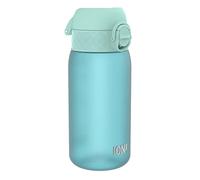 Ion8 Gourde Enfant, 350ml, Anti-Fuite, Facile à Ouvrir, Verrouillage Sécurisé, Lavable en Lave-Vaisselle, Sans BPA, Poignée de Transport, Facile à Nettoyer, Carbone Neutre, Bleu Sonique