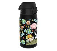 Ion8 Gourde Enfant, 350ml, Anti-Fuite, Facile à Ouvrir, Verrouillage Sécurisé, Lavable en Lave-Vaisselle, Sans BPA, Poignée de Transport, Facile à Nettoyer, Espace