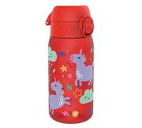 ION8 Gourde Enfant, Anti-Fuite, Facile à Ouvrir, Verrouillage Sécurisé, Lavable en Lave-Vaisselle, Poignée de Transport, Facile à Nettoyer, Carbone Neutre, Motif Licornes