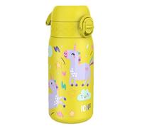 ION8 Gourde Enfant, Anti-Fuite, Facile à Ouvrir, Verrouillage Sécurisé, Lavable en Lave-Vaisselle, Poignée de Transport, Facile à Nettoyer, Carbone Neutre, Motif Licornes