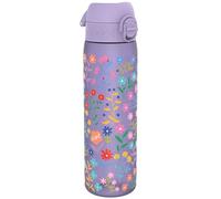 ION8 Gourde étanche, 500 ml (18 oz), Fleuri Disséminé | Facile à ouvrir, Verrouillage sécurisé, Passe au lave-vaisselle, Capuchon rabattable hygiénique, Facile à nettoyer