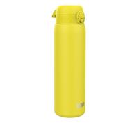 ION8 Gourde Isotherme 1 Litre, 920 ml, Anti-Fuite, Facile à Ouvrir, Verrouillage Sécurisé, Lavable au Lave-Vaisselle, Acier Inoxydable, Isolation Sous Vide, Idéale pour le Sport et le Yoga, Jaune