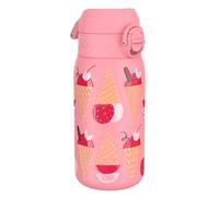 Ion8 Gourde Isotherme Enfant, Inox, 320ml, Anti-Fuite, Facile à Ouvrir, Verrouillage Sécurisé, Lavable au Lave-Vaisselle, Poignée de Transport, Durable, Acier Inoxydable, Glace