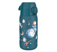 Ion8 Gourde Isotherme Enfant, Inox, 320ml, Anti-Fuite, Facile à Ouvrir, Verrouillage Sécurisé, Lavable au Lave-Vaisselle, Poignée de Transport, Durable, Acier Inoxydable, Voyages Spatiaux