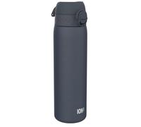 Ion8 Gourde Isotherme Inox, 500ml, Anti-Fuite, Facile à Ouvrir, Verrouillage Sécurisé, Lavable au Lave-Vaisselle, Poignée de Transport, S'adapte aux Porte-gobelets, Acier Inoxydable, Bleu Marine